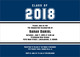 Navy Class Of Graduation Invitations Image 4 of 5